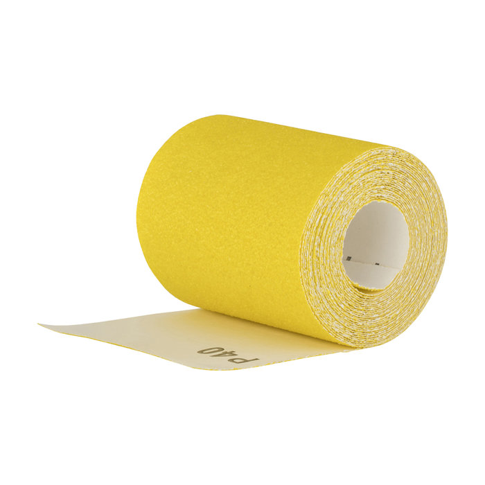 Sandpapir rull korn 40 - 93 mm x 5 meter